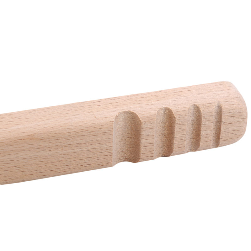 Useful Newly 3Pcs DIY Edge Slicker Round Wood Burnisher For Leather Craft Wood Slicker Accessories Polishing Trimming Wood Stick