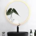 Beauty Makeup LED Mirror Round Anti Fog Mirror Bathroom Cool White LED Light Wall Mounted Hanging Vanity Bath Smart Mirror HWC