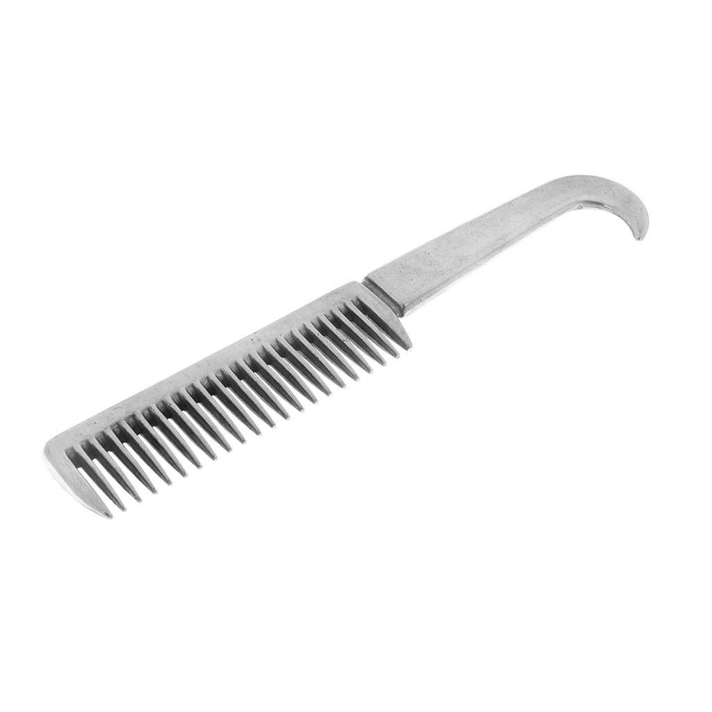 Equestrian Polished Horse Pony Grooming Comb Currycomb Accessory