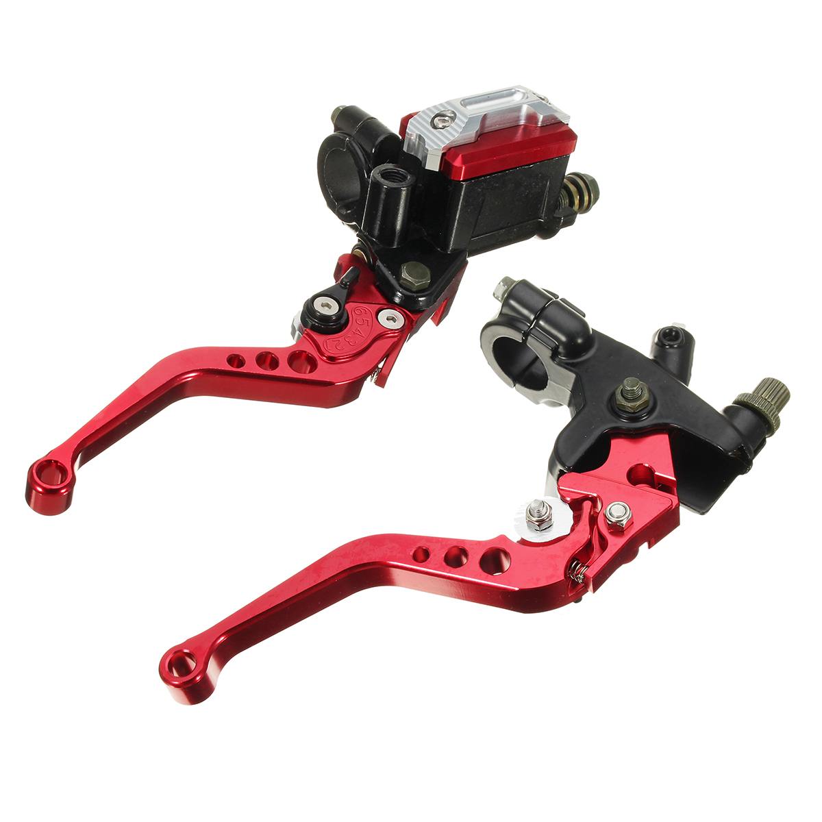 7/8inch 22mm Universal Motorcycle Brake Handles Handlebars Hydraulic Clutch Master Cylinder Levers Pit Pro For HONDA For Yamaha