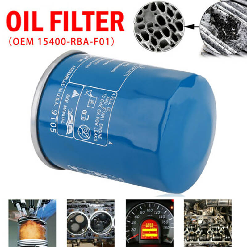 New Car Oil Filter & Sump Washer For Honda Petrol OEM 15400-RBA-F01