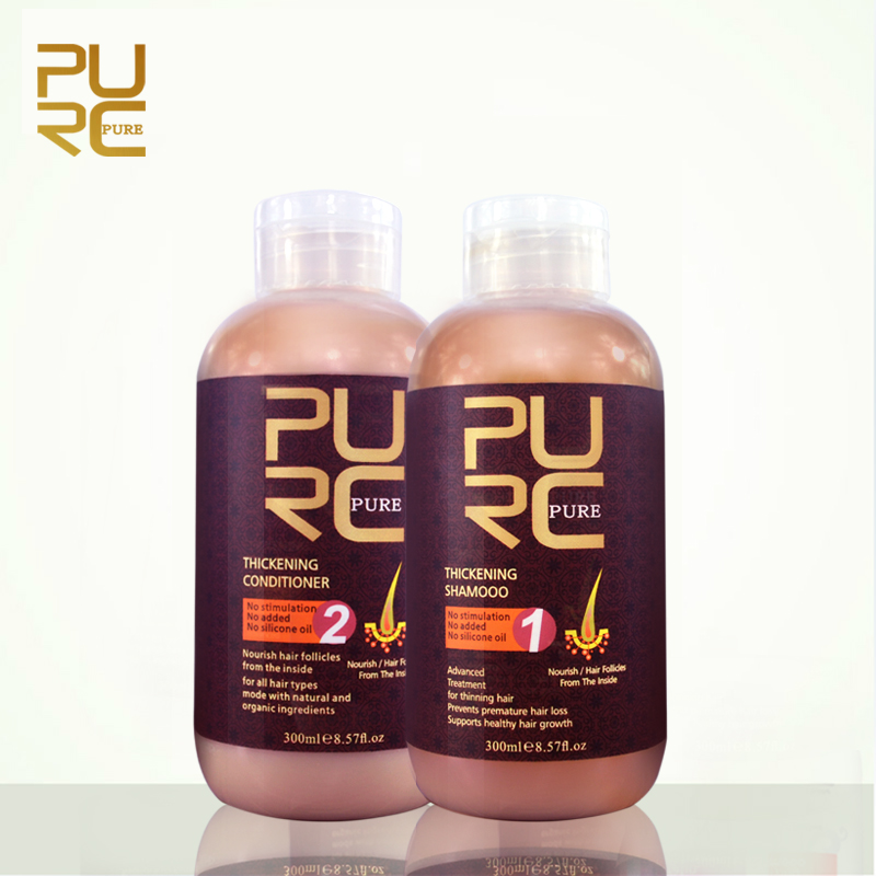 Effect Hair Shampoo And Conditioner For Hair Growth And Hair Loss Prevents Premature Thinning Hair For Men And Women