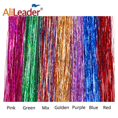 Sparkle Strands Fairy Hair Glitter Tinsel for Hair Supplier, Supply Various Sparkle Strands Fairy Hair Glitter Tinsel for Hair of High Quality