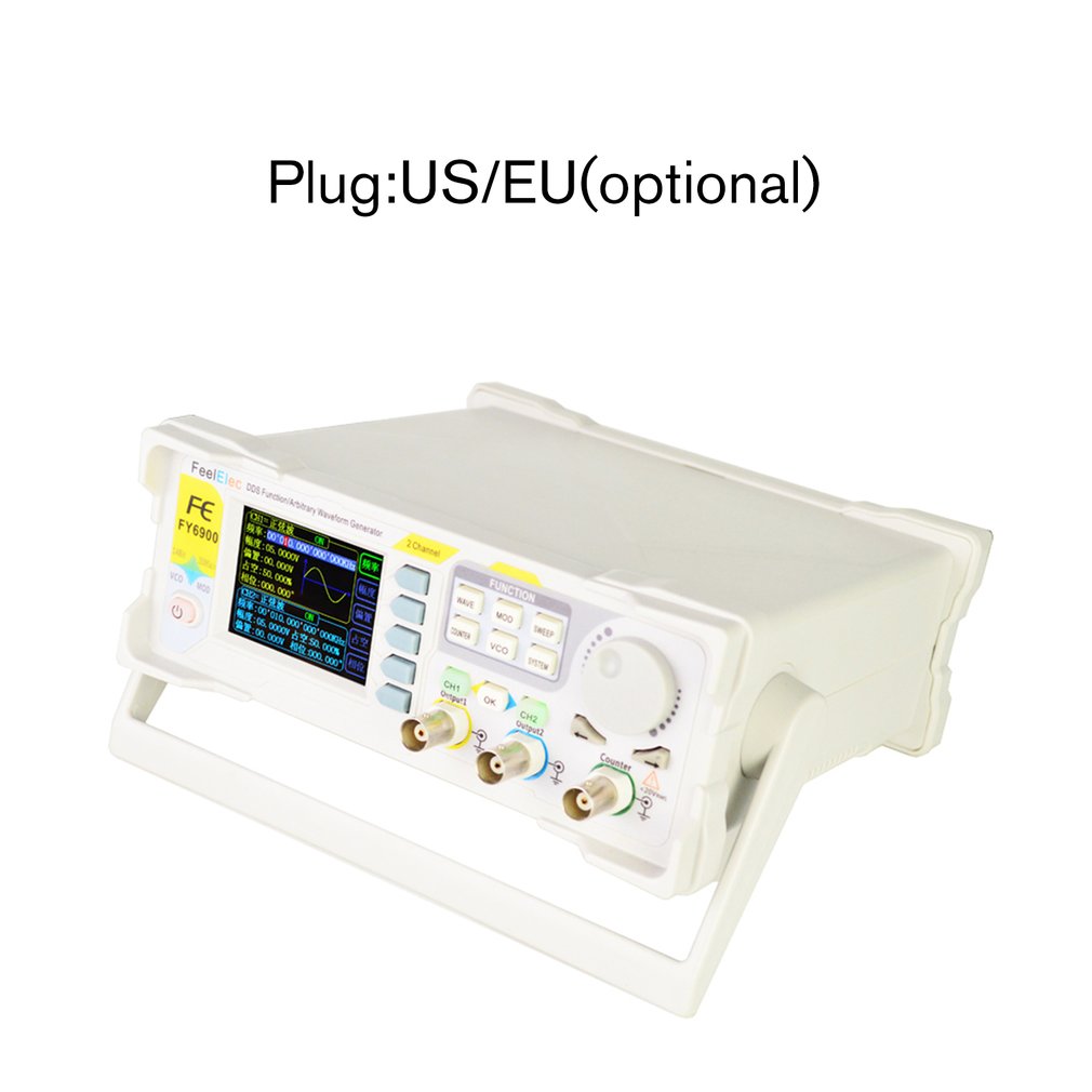 DDS Dual-channel Digital Function Arbitrary Waveform Signal Generator 250MSa/s 15MHz 14bits Frequency Meter Sale