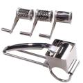 Rotary Cheese Grater Stainless Steel Cheese Grater Shredder With 3 Drum Blades Cheese Slicer Cutter For Chocolate Nuts LK0056