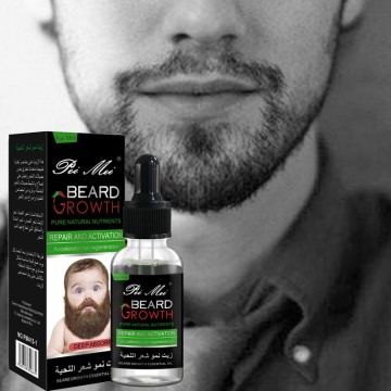 New Pro Pure Natural Beard Growth Essential Oil Gentle Nourishing Beard Care Moustache Beard Oil