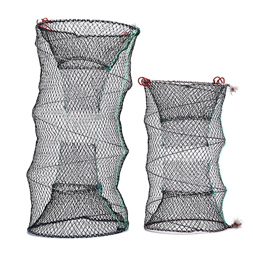 Fishing Collapsible Trap Cast Keep Net Crab Crayfish Lobster Catcher Pot Trap Fish Net Eel Prawn Shrimp Live Bait Hot Sale