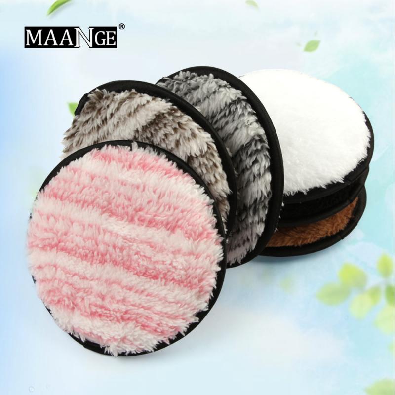 1pc Makeup Removal Sponge Face Puff Wash Cleaning Cotton Flapping Reusable Cosmetic Sponge Flutter Soft Facial Cleaner TXTB1