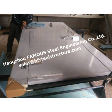 double swing ,PU sandwich panels for swing door