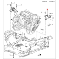 Engine Motor Transmission Mount Kit Engine Mount 95026513 95164487 95930076 for Chevrolet Aveo
