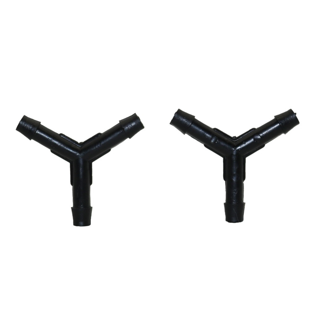 Y-type Water Splitter 4 mm Hose Connector Garden Quick Connectors Agriculture Hose Joint Irrigation Fittings 20 Pcs
