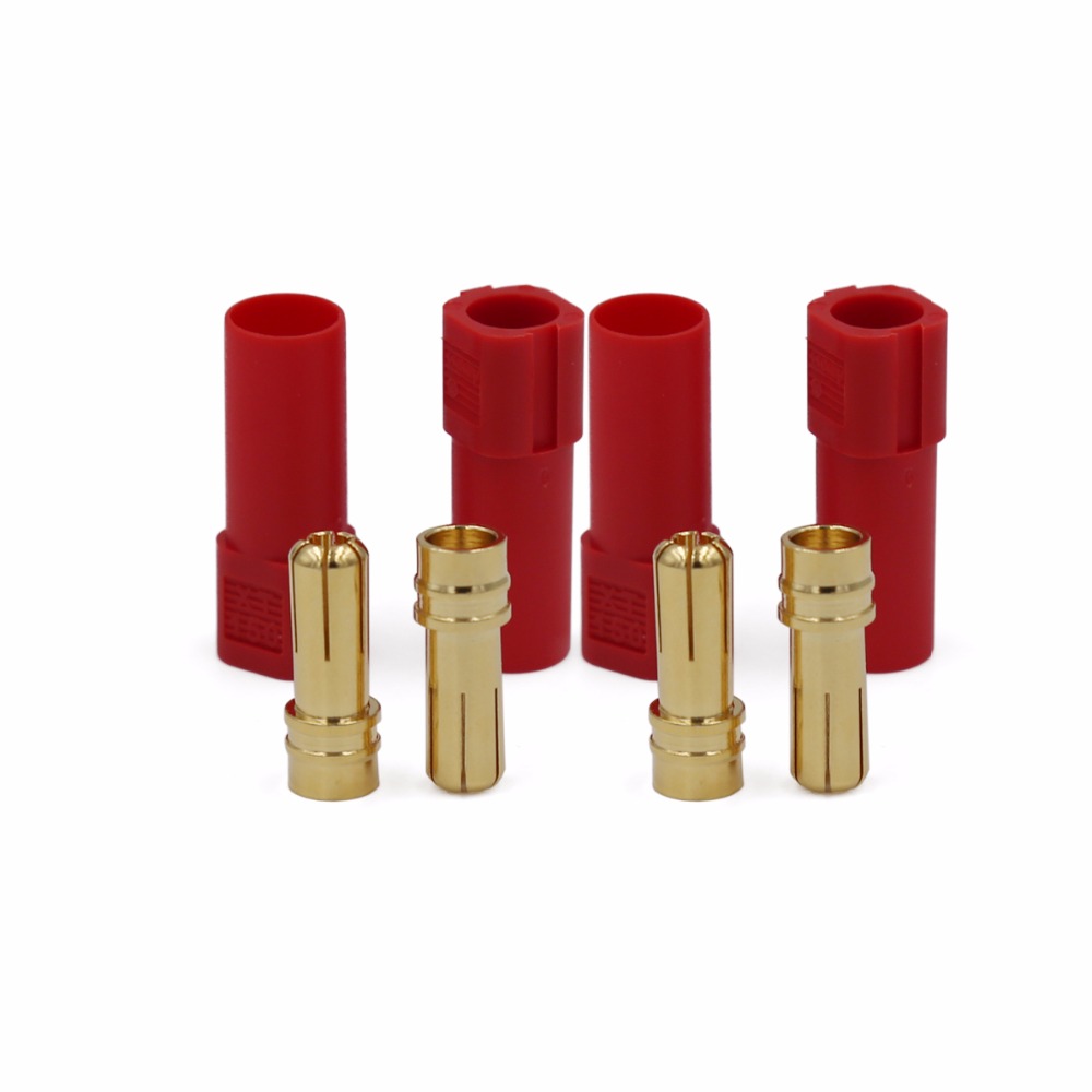 1 pair XT150 AMASS Connector Adapter 6mm Male/Female Plug High Rated Amps For RC LiPo Battery 20%Off