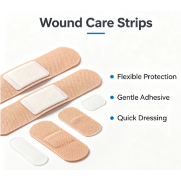 Sterile band-aids effectively protect wounds