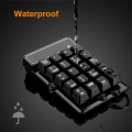 2.4GHz wireless keyboard Mini USB Numeric Keypad 19 Keys Number Pad Numpad Receiver For Accounting Laptop PC Computer