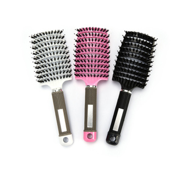 1pcs Hairdressing Comb Anti-static Curved Massage Comb Comb Styling Curly Hair Head Massager Brushy Hairbrush Professional Tools