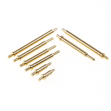 10pcs Pogo pin connector pogopin Battery spring Loaded Through Hole 1.2A 80gf needle PCB 3 4 5 6 7 8 9 10 11 12 15 16 18 20.5mm