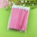 New 50pcs Disposable Cosmetic Lip Brush Lipstick Lip Glossy Wands Pen Cleaner Applicator Eyeshadow Gloss Makeup Brushes Tools