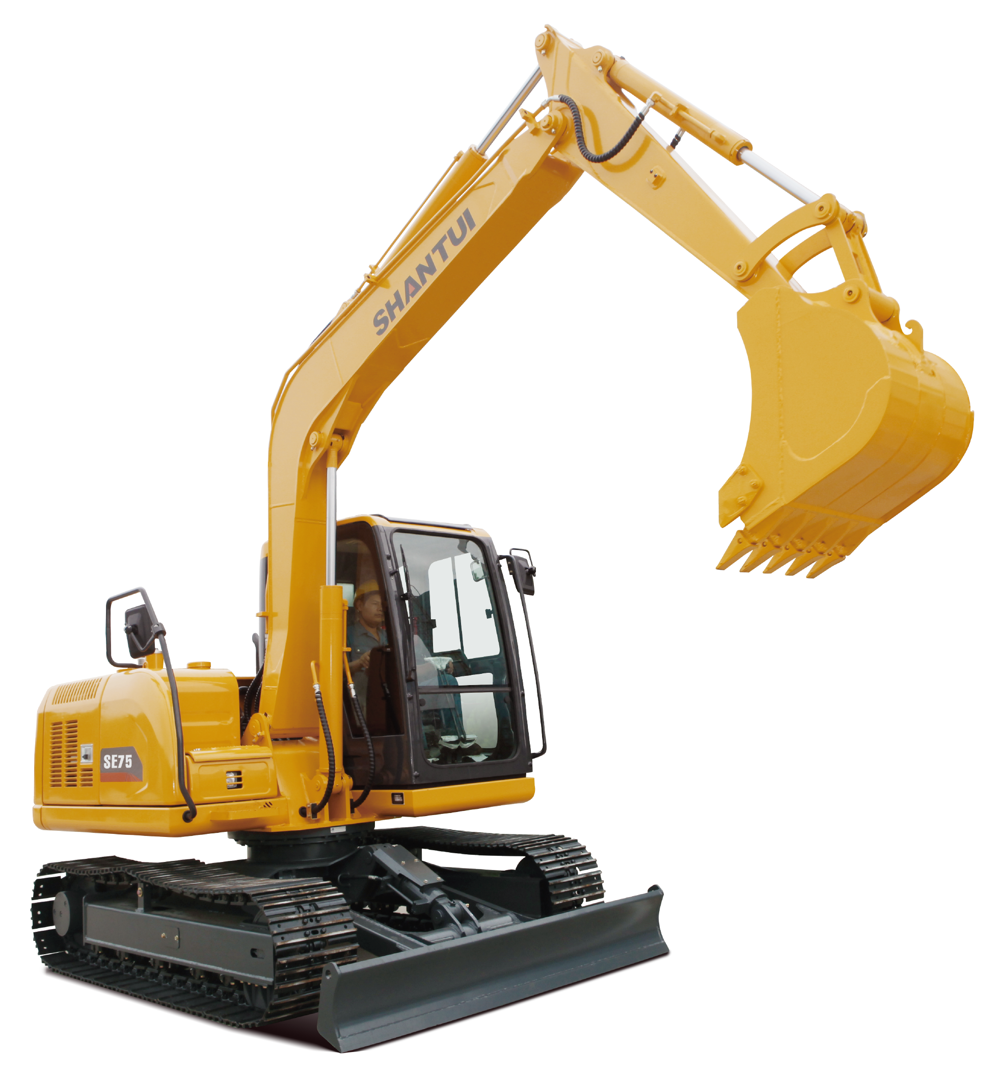 Shantui official 7.5 ton multifunction mini excavator SE75