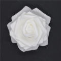 10pcs-100pcs White PE Foam Rose Flower Head Artificial Rose For Home Decorative Flower Wreaths Wedding Party DIY Decoration