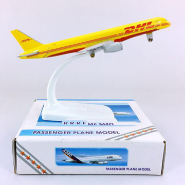 16CM 1:400 B757-200 model DHL Express Delivery airlines w base alloy aircraft plane collectible display model collection