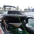 Premium Dock Lines Heavy Duty Braided Line Marine Rope Bumper Boat Mooring Line Spliced Eye Marine Docking Ropes
