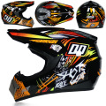 Hot sales motorcycl helmets downhill helmets off-road mountain helmet full face racing helmet free goggles&gloves