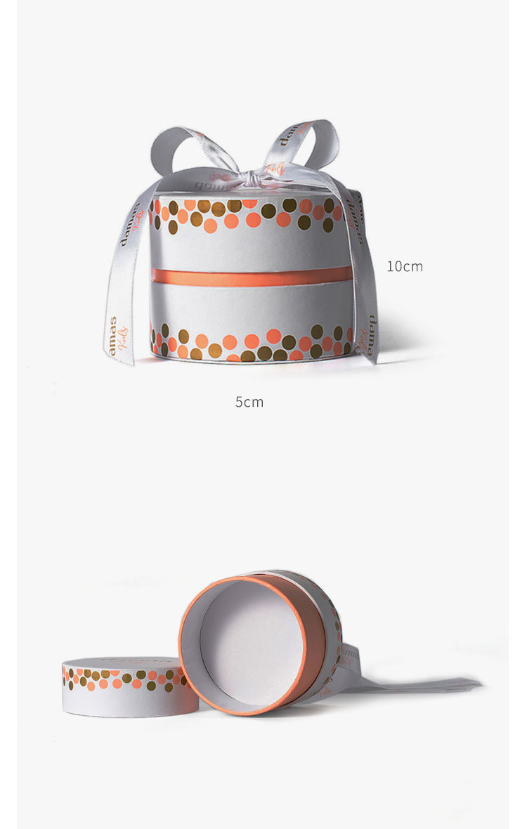 Ribbon Round Box