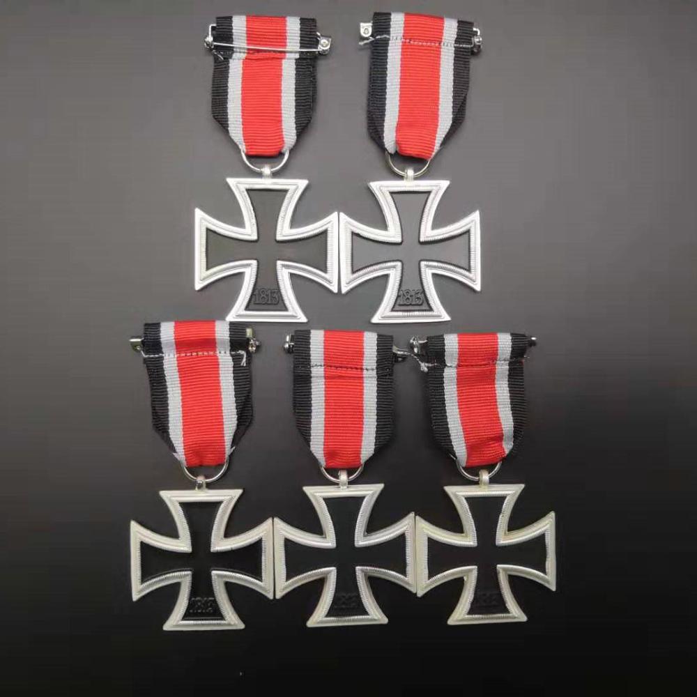 5pcs/lot Germany 1939 Iron Cross 2nd Class with Ribbon World War I Military Decoration Deutschland Eisernes Kreuz II. Klasse EK2