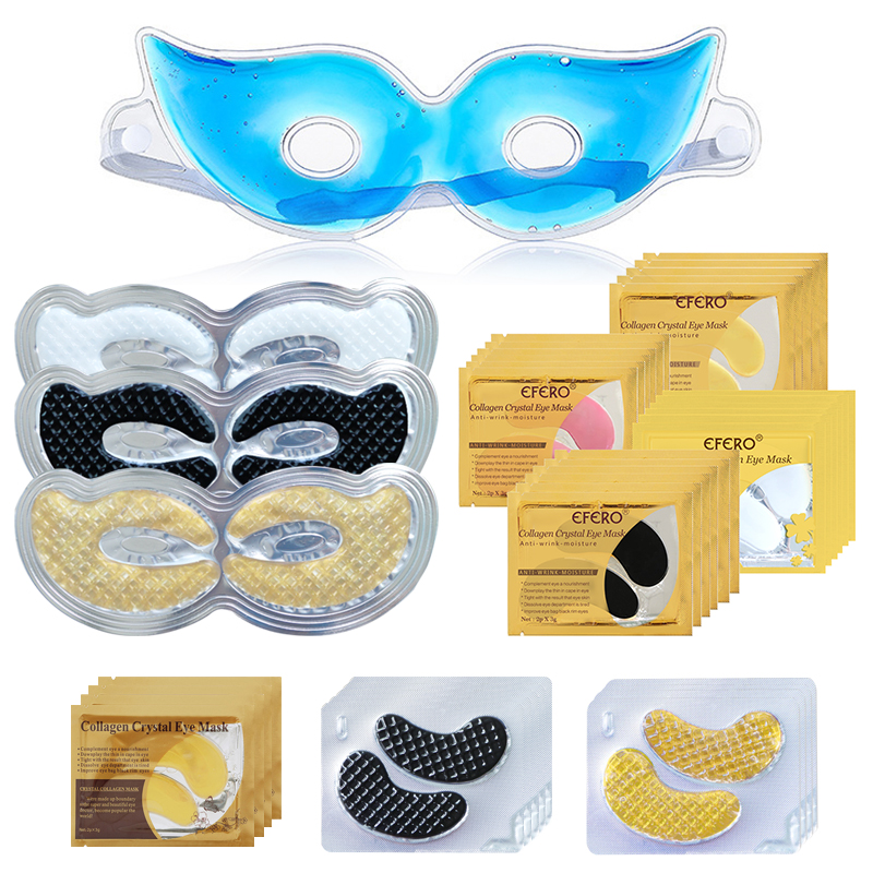 Eye Mask Ice Gel Sleeping Mask Reduce Dark Circles Relieve Fatigue Eye Gel Patches Mask Collagen Eye Mask for Under Eye Patches