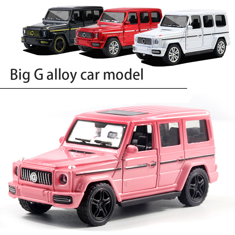 High-quality alloy 1:36G63 off-road vehicle decoration ornaments double driving door children force control car model toy gift