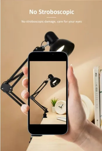 Adjustable Swing Arm Learning Desk Lamp