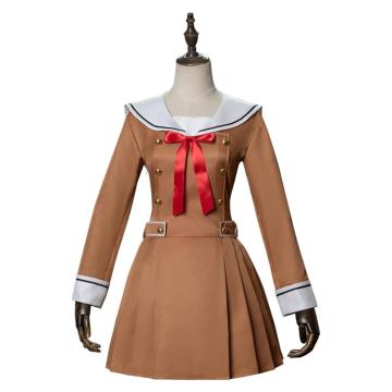 Bang Dream Cosplay Poppin' Party Jk Uniform Dress Long Sleeve Sailor Costume Halloween Carnival Custom
