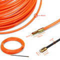 4mm 5 Meter To 40 Meter Orange Guide Device Nylon Electric Cable Push Pullers Duct Snake Rodder Fish Tape Wire