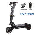 SpeedBike 72V 7000W Electric Scooter with Dual Motor 11inch Off road On Road Nice Design scooter electrico