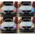 Icedriver for BMW 5 series Angel Eyes DRL RGB multicolor LED boards F10 F11 F18 G30 daytime running lights Red Blue Demon Eye