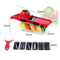 Vegetable Fruit Cutter with Steel Blade Mandoline Slicer Potato Peeler Carrot Cheese Grater vegetable slicer Kitchen Accessories