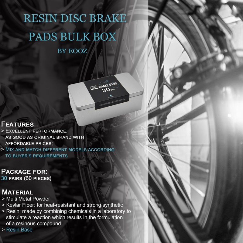 30Pairs MTB Bike Hydraulic Brake Pad for Shimano Sram Avid Magura Formula Hayes Zoom. Tailored for Cycling Enthusiasts