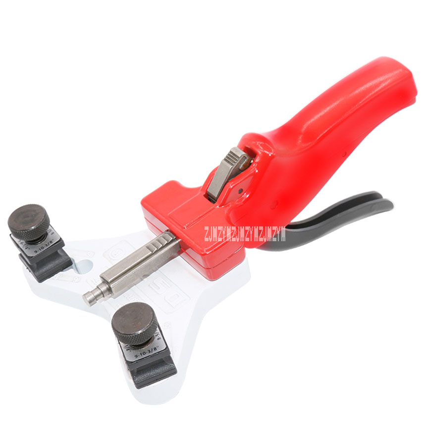 WK-666 Pipe Bender Set Copper Metal Pipe Stainless Steel Manual Pipe Bender Bending Tool Tube Bending Tool Kit 5/6/8/10/12mm