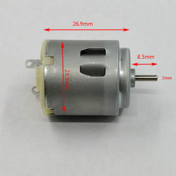 Mabuchi R260 Round Precious Metal Brush Motor DC 3V 5V 6V 7.4V 22000RPM High Speed DIY Hobby Toy/ RC Car Boat/ Fan