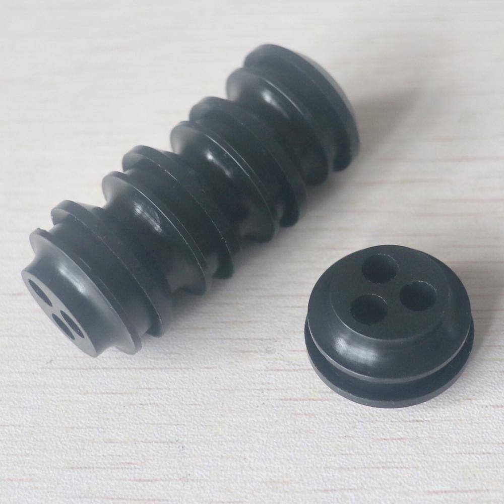 5Pcs Brush Cutter Grass Trimmer 3 Holes Rubber for Fuel Oil Pipe Hose Fuel Tank pipe Replacement Parts Set