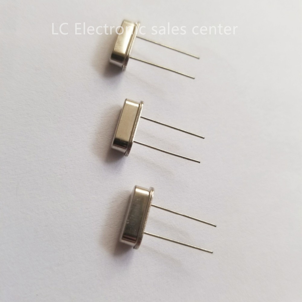 10pcs In-line passive crystal oscillator 13.56M 49S resonance 13.560MHZ HC-49S DIP 2P resonator