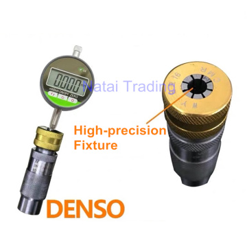 Used for Denso Common Rail injector travel measuring tool seat with dial gauge, diesel car repair tool