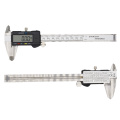 Digital electronic vernier caliper micrometer 150mm 6' LCD display Widescreen Stainless steel metal caliper Depth measuring tool