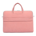 PU Leather Laptop Bag 13.3 14 15.6 16 inch Notebook Case Sleeve For Macbook Air Pro Computer Shoulder Handbag Women Briefcase