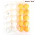 10pcs New Material Table Tennis Ball 40+mm Diameter 2.8g 3 Star ABS Plastic Ping Pong Balls for Table Tennis Training