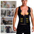 Men Compression Shirt Weight Loss Workout Undershirts Slimming Vest Body Shaper Waist Trainer Tank Tops Shapewear Sauna Suit