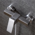 Bathtub Faucet 304 Stainless Steel 2-Function Outlet Wall Mounted Bath Shower Faucets Mixer Tap