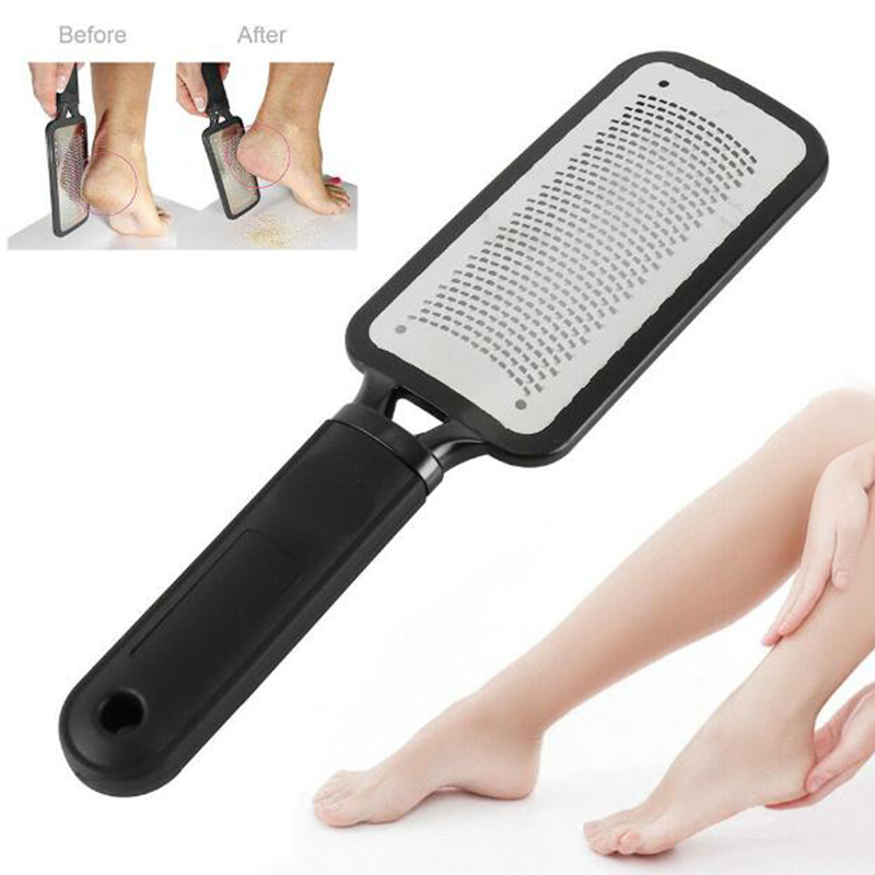 1 Pcs Pedicure Rasp Foot File Callus Remover Hard Dead Dry Skin Rough Heel Care Tool Stainless Steel Feet Tools