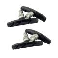 Brake Cycling Pads Shoes For BMX Road MTB Sports Bike Bicycle Cycling Bicycle Parts Bicycle Brake 2 Pairs V Type Silent