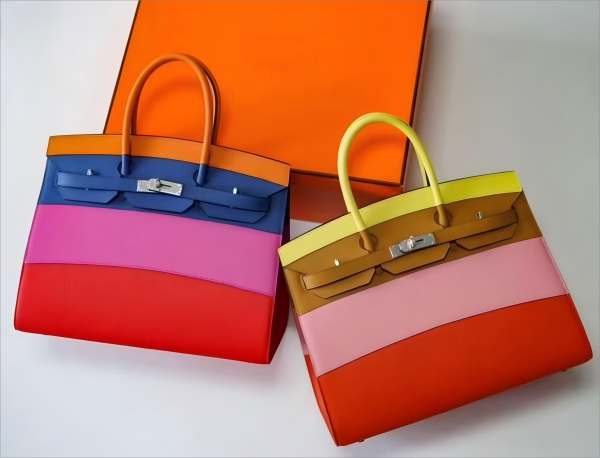 Fashionable Leather Patchwork Tote